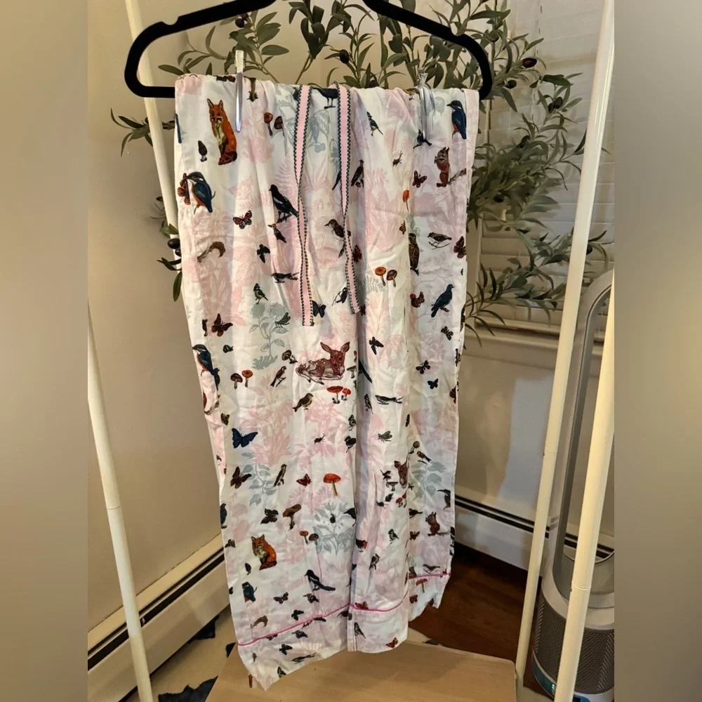 NWOT Anthropologie animal Print Women's pj pants Size S